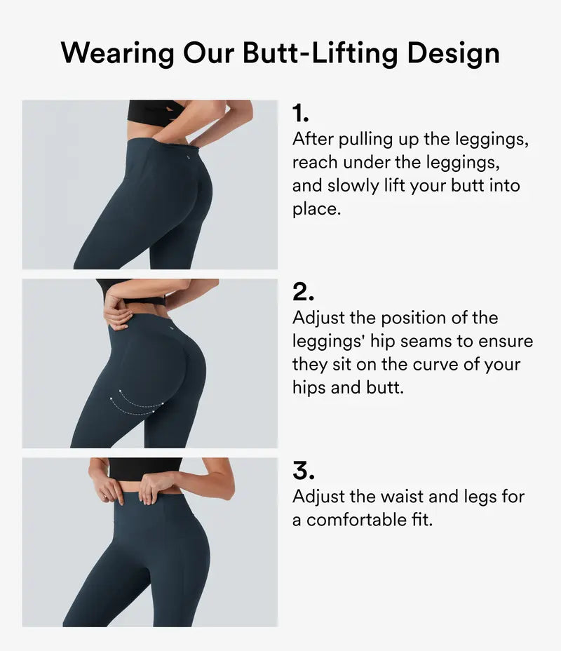 Scrunch Butt Lifting High Waist Leggings Tummy Control