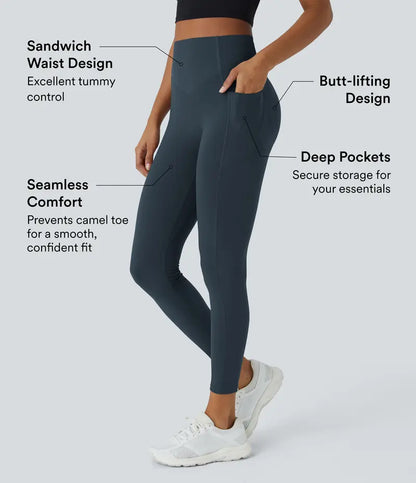 Scrunch Butt Lifting High Waist Leggings Tummy Control